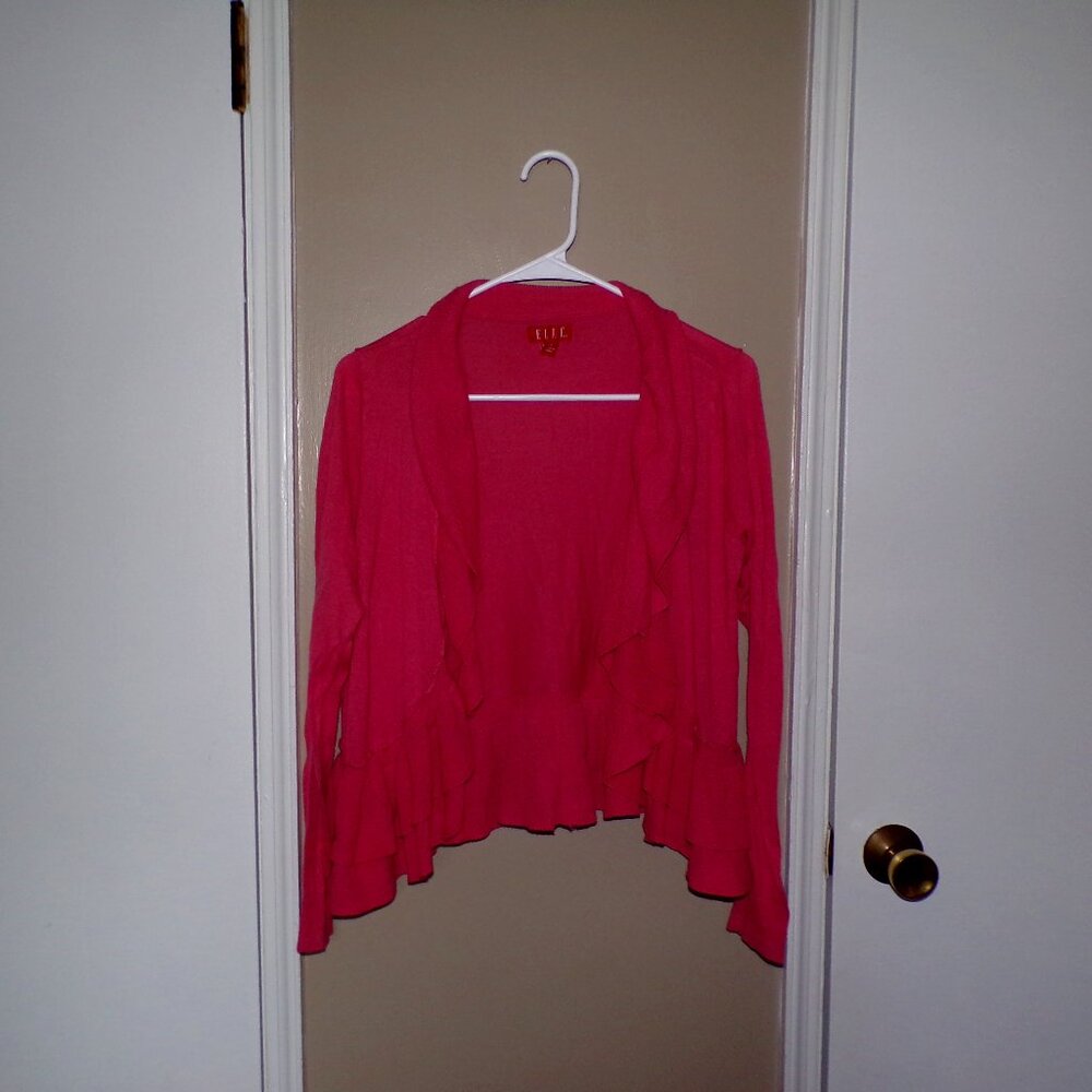 Elle Open-Front Cardigan